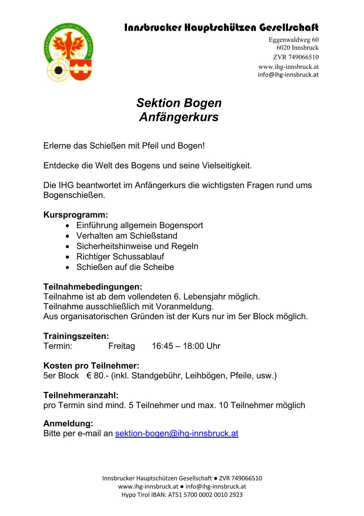 Anfängerkurs Homepage 1