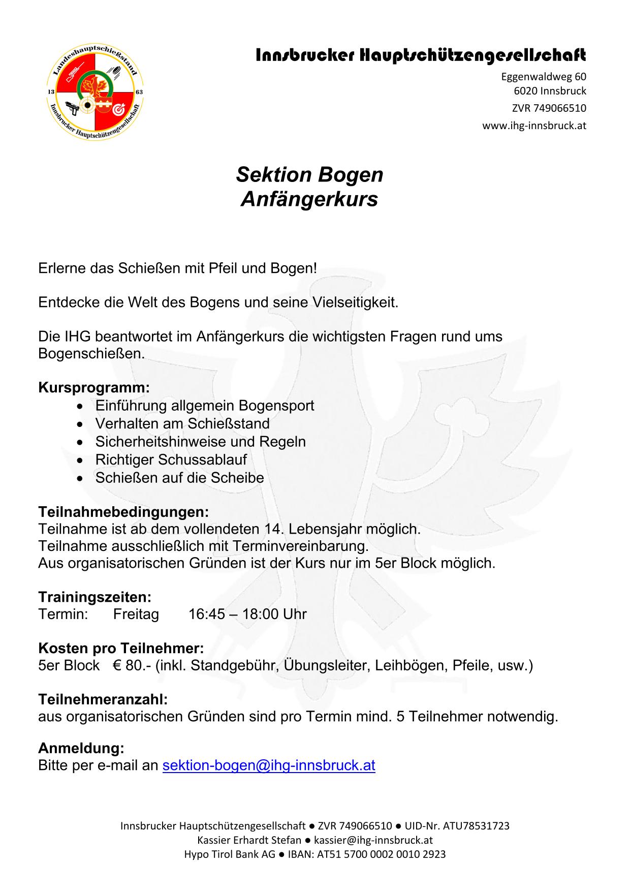 Anfängerkurs Homepage neu